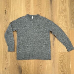 The Group by Babaton Grey Wool Sweater